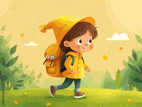 Back to school and education theme Vector illustration