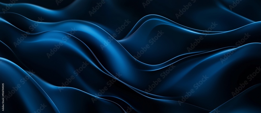 Abstract Blue Wave Background Abstract Blue Wave Background