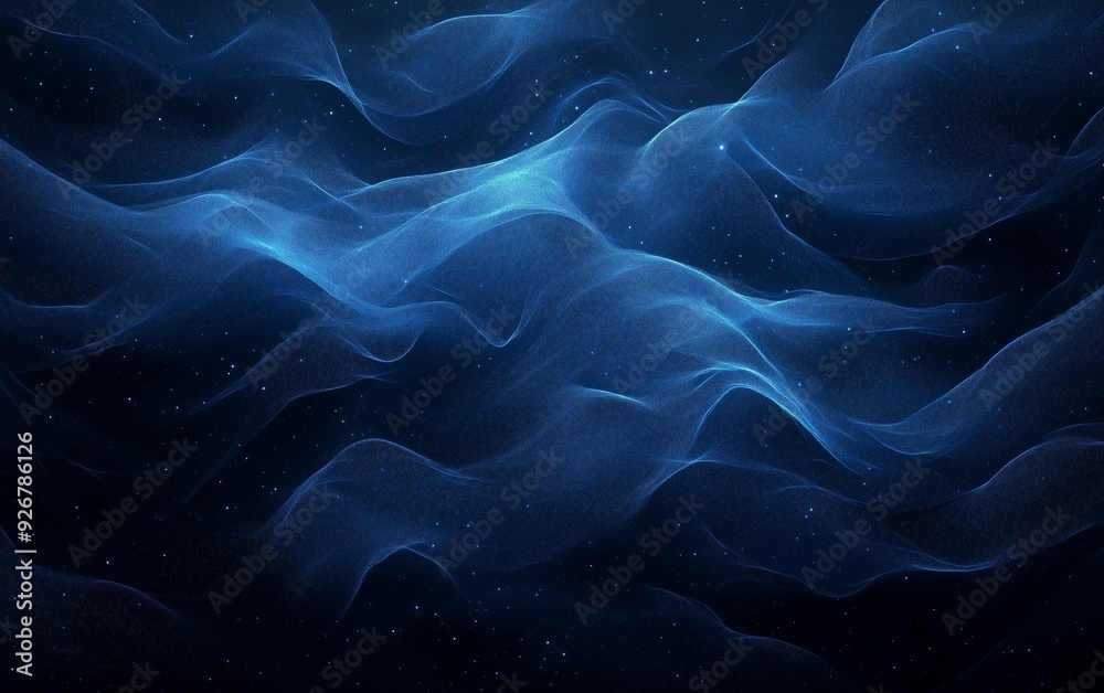 Fototapeta premium Abstract Blue Waves