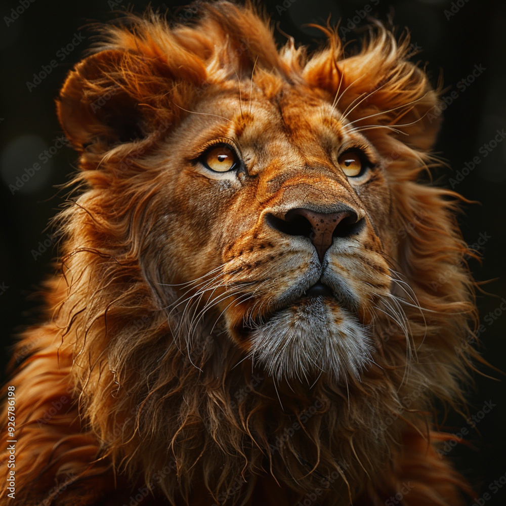 Fototapeta premium portrait of a lion