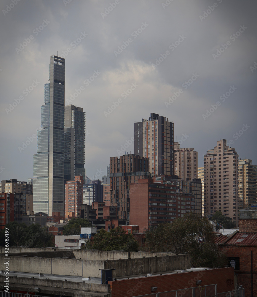 Obraz premium city skyline