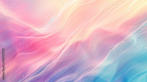 Wallpaper Mural Abstract Art, Pastel Colors Torontodigital.ca