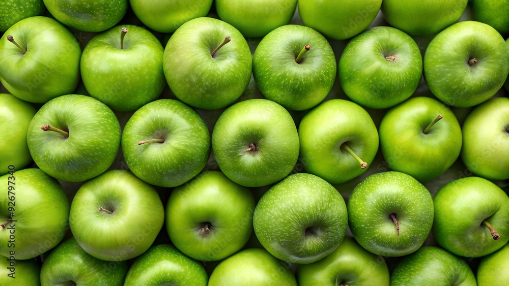 Texture of green apples Texture of green apples