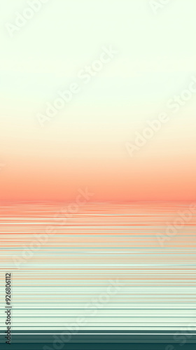 Pastel Sunset Horizon