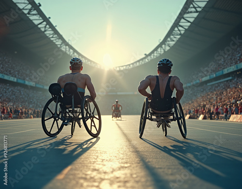 Summer Wheelchair racing