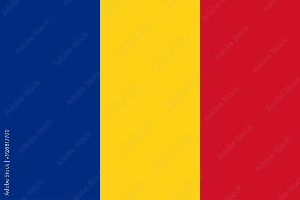 Fototapeta premium Flag of Romania