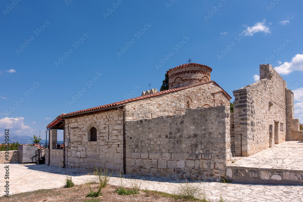 The church of Virgin Mary in Koronisia, Ambracian gulf, Arta, Greece The church of Virgin Mary in Koronisia, Ambracian gulf, Arta, Greece