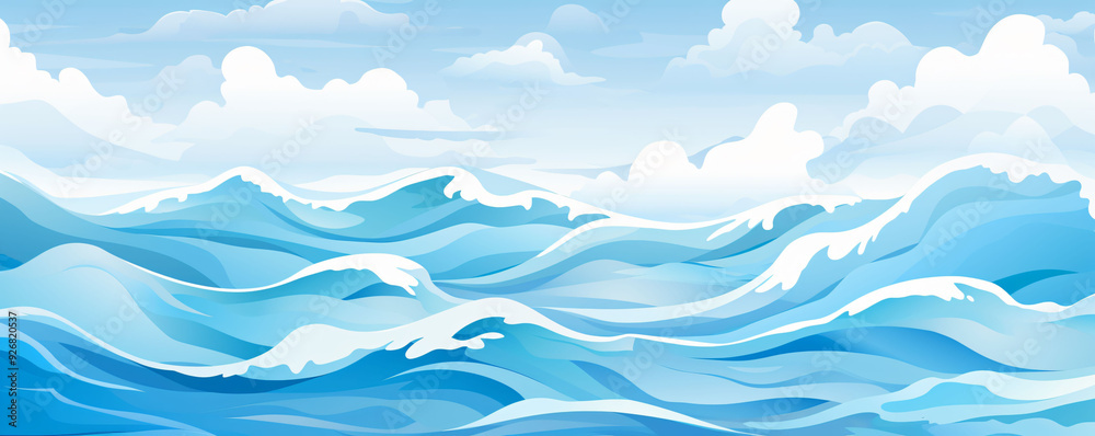 blue ocean wave pattern background blue ocean wave pattern background