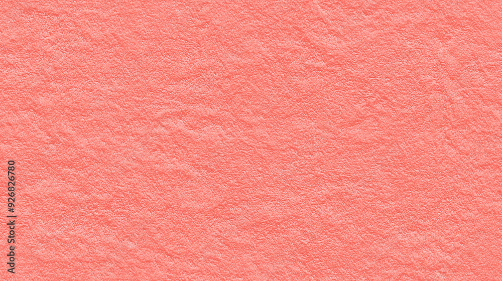 Fototapeta premium a seamless texture of slightly textured colored paper in coral pink color
