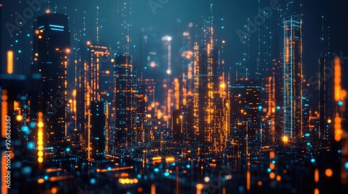 Wallpaper Mural Futuristic Cityscape Torontodigital.ca