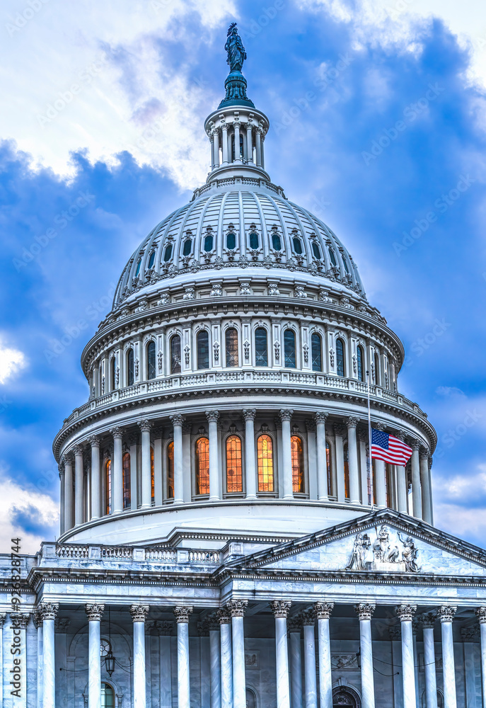 Obraz premium US Capitol Noth Side Washington DC