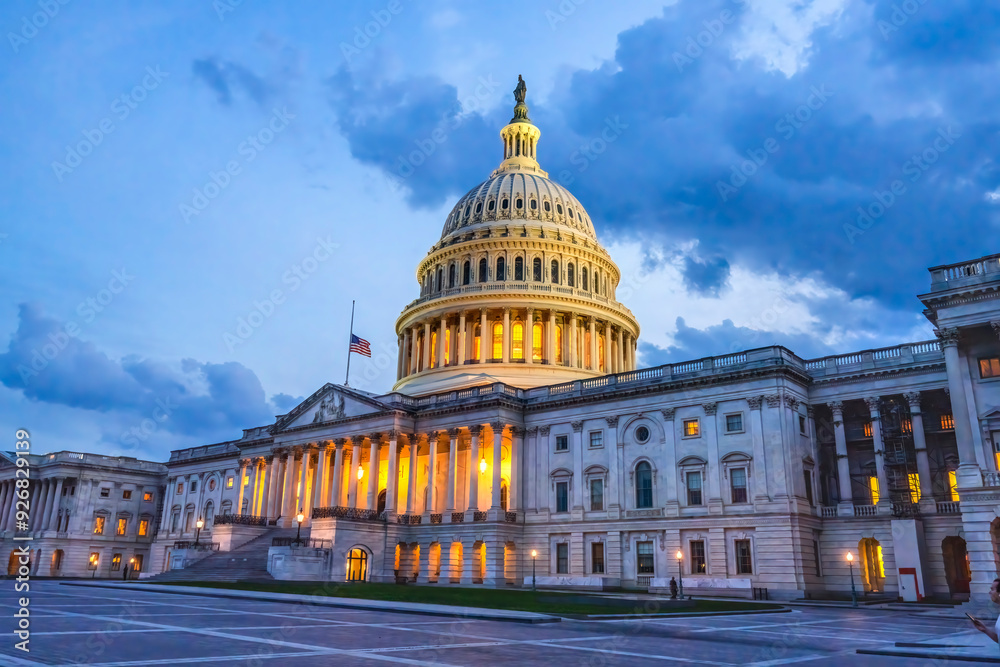 Obraz premium US Capitol Noth Side Washington DC