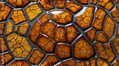 turtle shell background