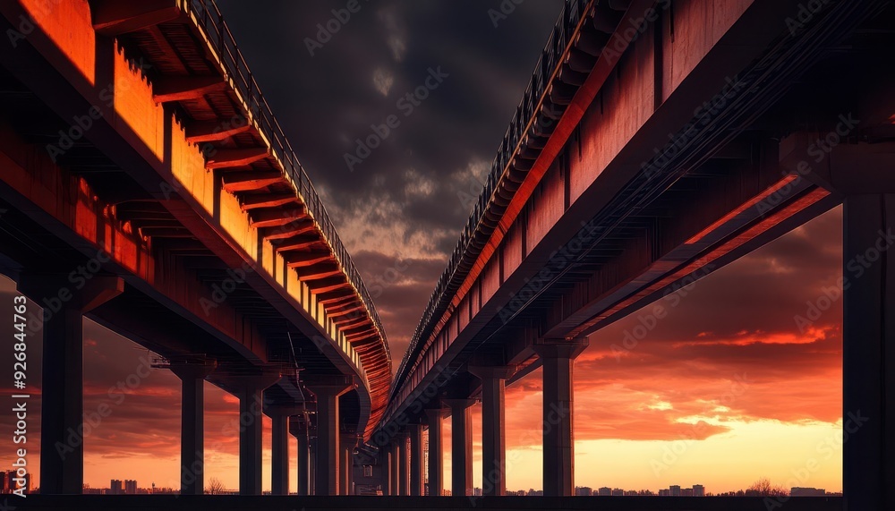 Bridge engineering, vibrant construction, structural innovation, architectural marvels