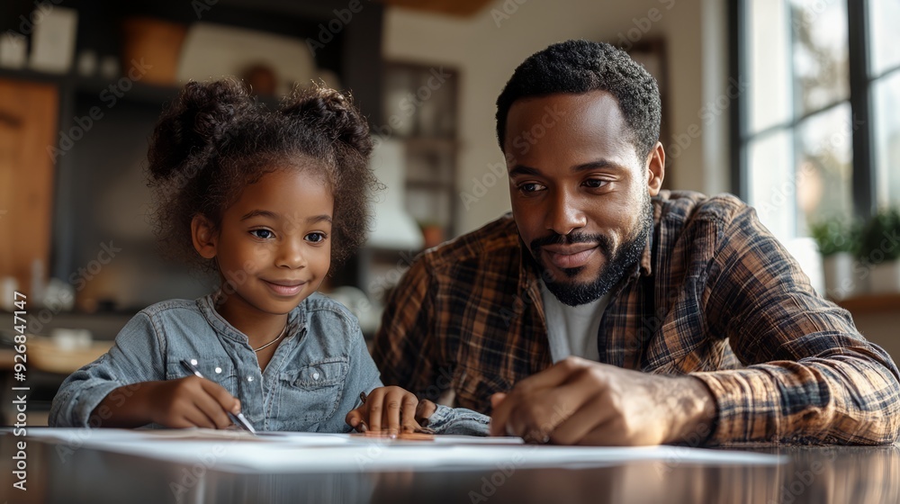 Financial advisor meeting with a family to plan their budget, copy space, High quality, Financial advisor meeting with a family to plan their budget, copy space, High quality,