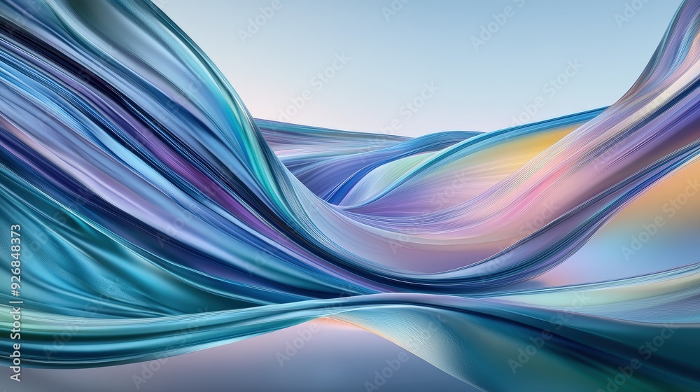 Organic curves, flowing lines in soft pastel tones, with a smooth gradient, soft ambient lighting Organic curves, flowing lines in soft pastel tones, with a smooth gradient, soft ambient lighting