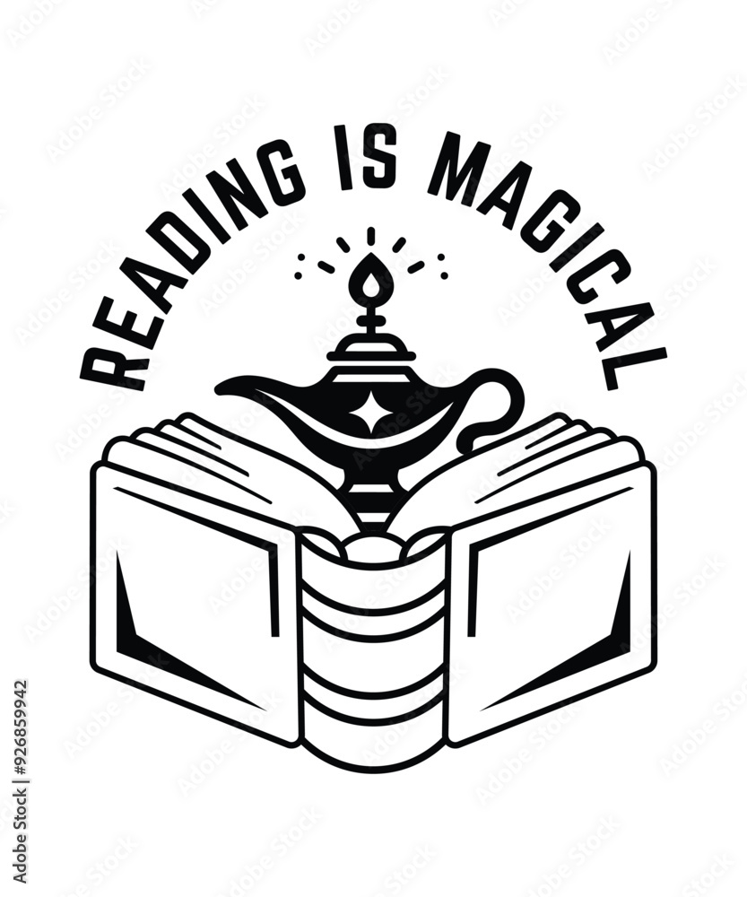 Reading is magical, Reading Lover T-Shirt, Book Lover design, Gift shirt Reading is magical, Reading Lover T-Shirt, Book Lover design, Gift shirt