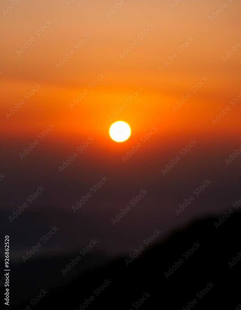 Fototapeta premium Sunset wallpaper photo.