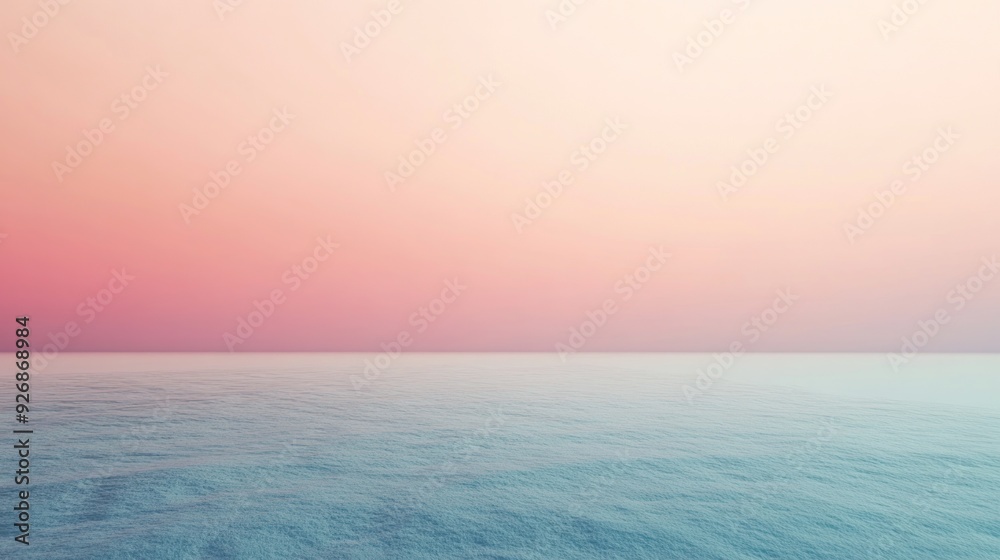 Serene Ocean at Sunset Serene Ocean at Sunset