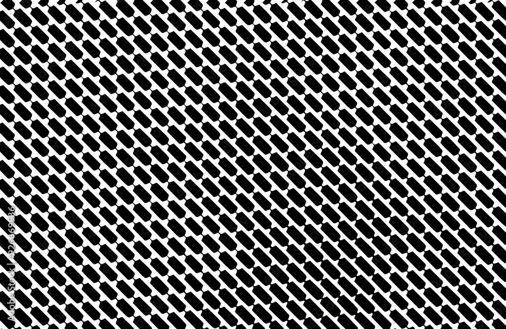 black and white pattern. illustration.