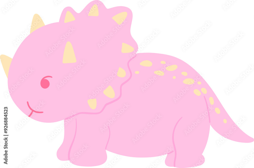 Cute Dinosaur Triceratops Cute Dinosaur Triceratops
