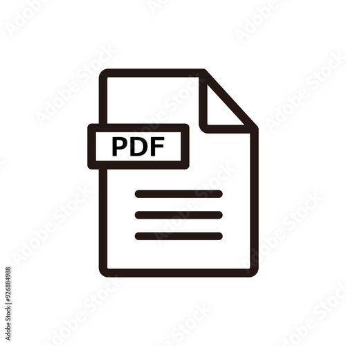 PDFファイルのアイコン