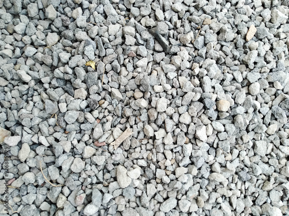 Gravel
Pile of gray pebbles for building material Gravel
Pile of gray pebbles for building material