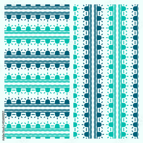 Abstract Pattern Waves Beach Sun