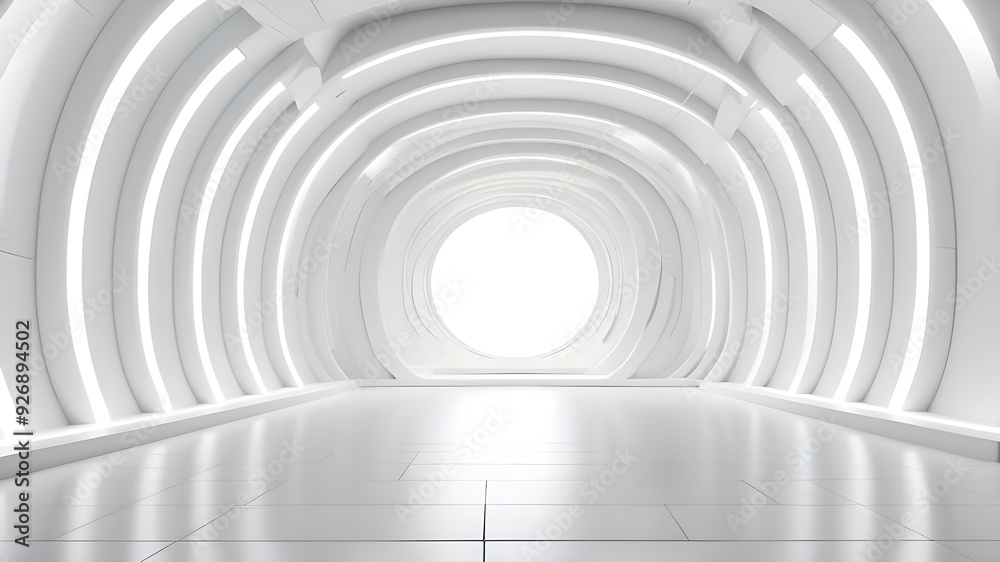 abstract space technology in a room with light stage floor tunnel with white backdrop. futuristic white background studio, futuristic corridor render, contemporary interior, silver road, black wall de abstract space technology in a room with light stage floor tunnel with white backdrop. futuristic white background studio, futuristic corridor render, contemporary interior, silver road, black wall de