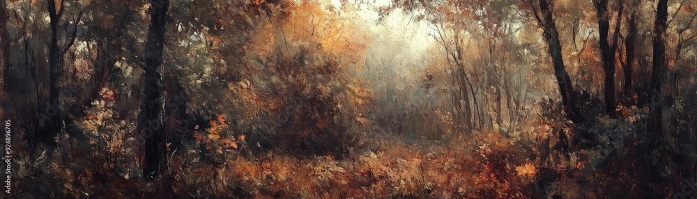 A serene autumn forest with golden foliage and soft light filtering through the trees, creating a tranquil atmosphere. A serene autumn forest with golden foliage and soft light filtering through the trees, creating a tranquil atmosphere.