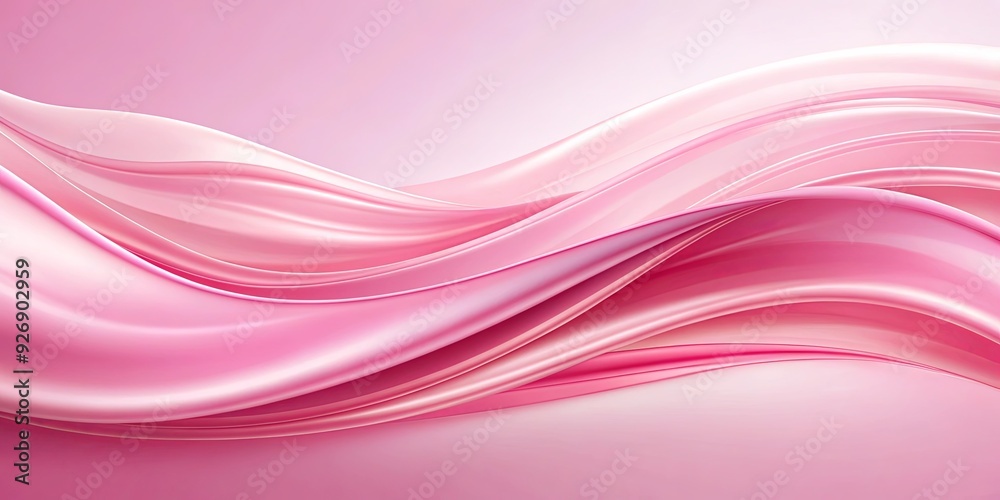 Abstract silk waves with soft pink gradient colors perfect for a background or wallpaper Abstract silk waves with soft pink gradient colors perfect for a background or wallpaper