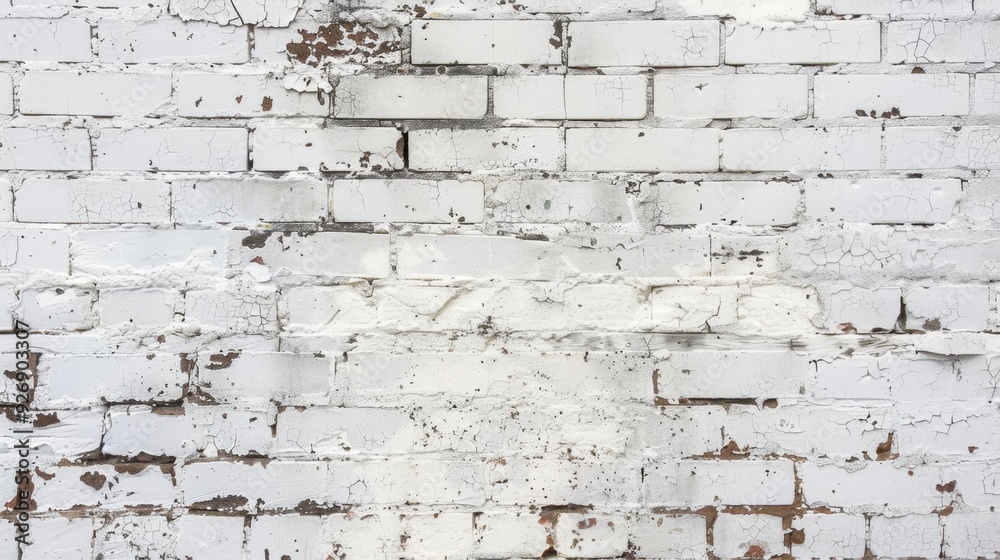An old white brick wall with a distressed surface, perfect for a rustic or urban background. An old white brick wall with a distressed surface, perfect for a rustic or urban background.