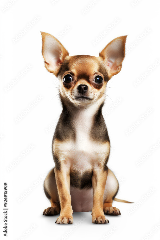 One Chihuahua looking at the camera One Chihuahua looking at the camera