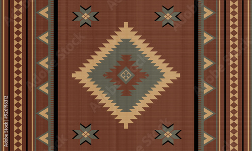 Ethnic South Western decor style