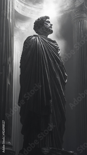 ancient Greek statue of Marcus Aurelius