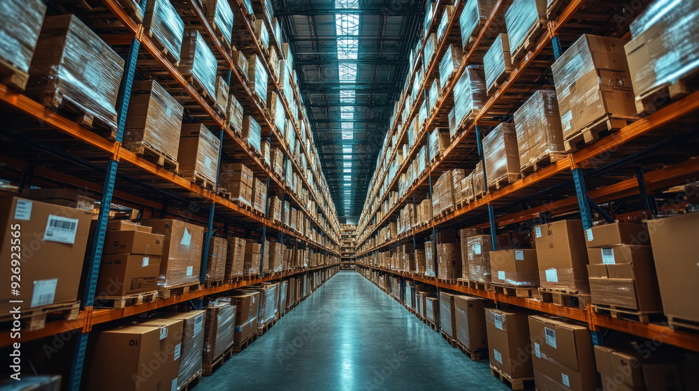 Warehouse workers carefully pack products into boxes, ensuring every order is ready for safe delivery.