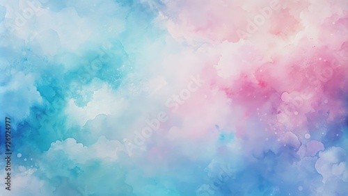 Soft watercolor background in shades of blue and pink, watercolor, soft, background, blue, pink, pastel, paint, artistic