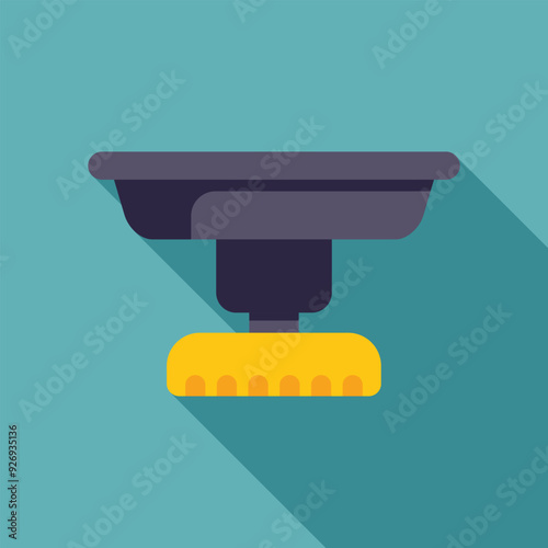 Icon of an agricultural drone spraying insecticide on crops, promoting efficient and technological farming practices