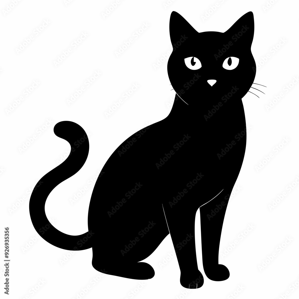 Cat silhouette, black silhouette cat full body, cat silhouette icon
Cat silhouette, black silhouette cat full body, cat silhouette icon
