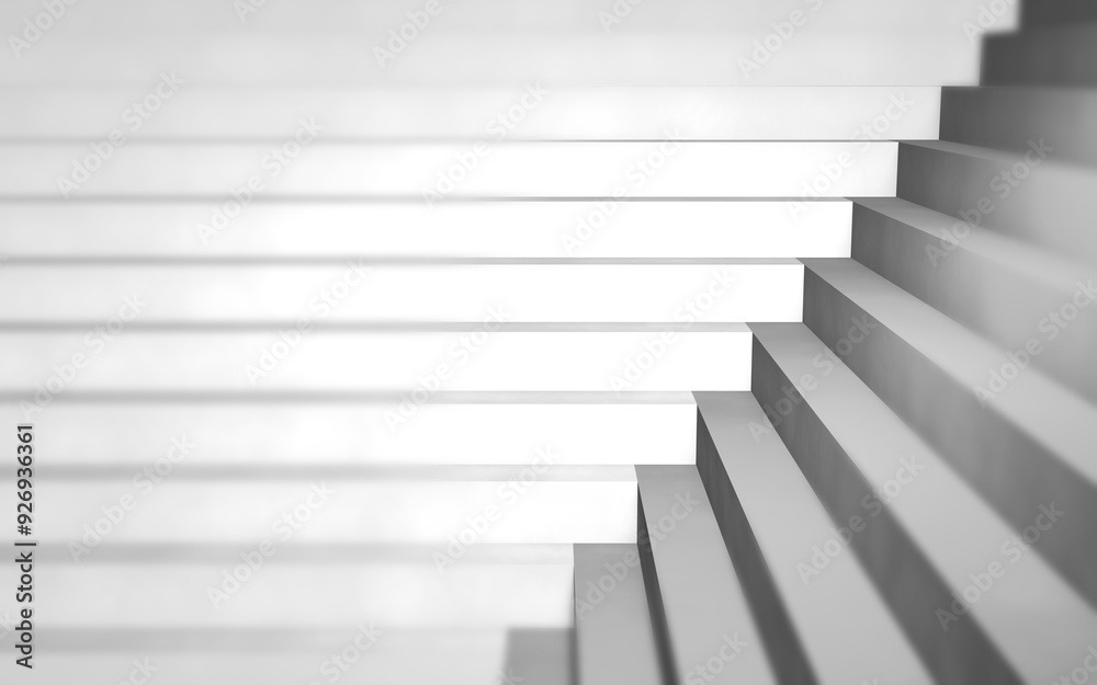 Fototapeta premium 抽象的背景画像（階段）