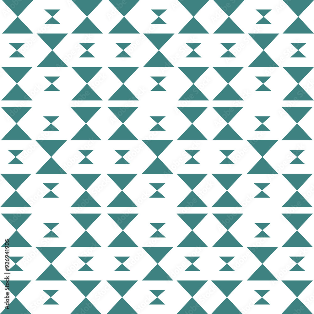 Teal Hourglass Symphony: A mesmerizing geometric pattern of teal hourglasses dances across a clean white backdrop, perfect for adding a touch of modern elegance to your designs. Teal Hourglass Symphony: A mesmerizing geometric pattern of teal hourglasses dances across a clean white backdrop, perfect for adding a touch of modern elegance to your designs.