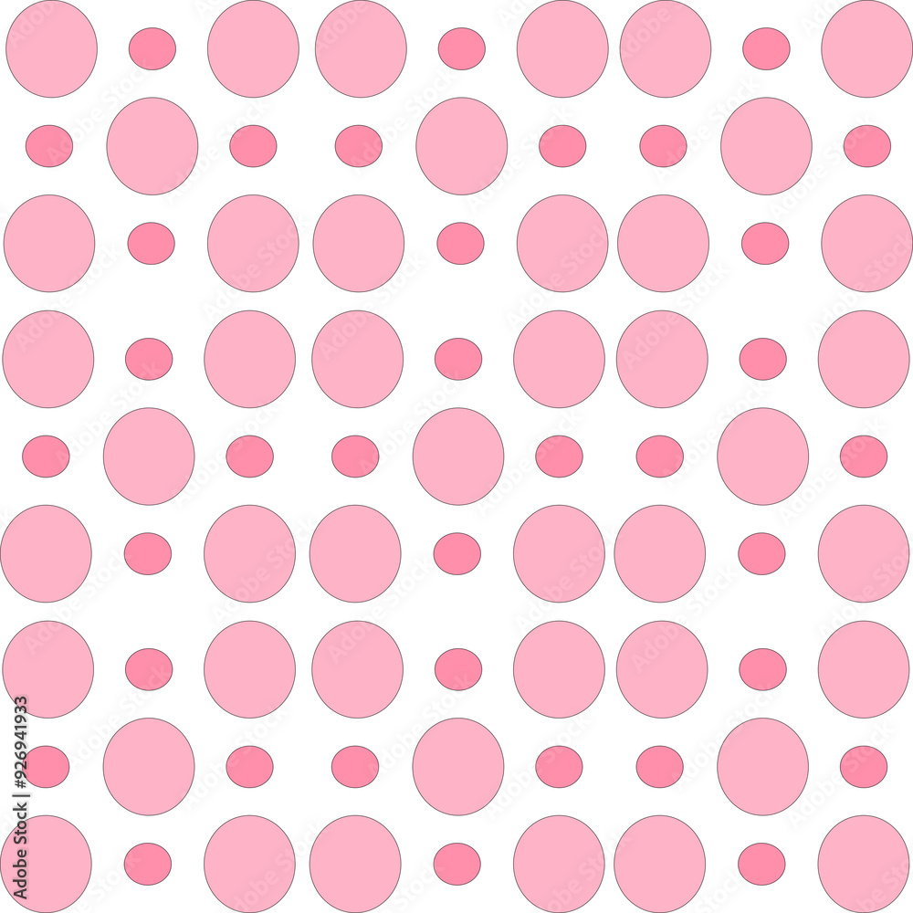 Pink Polka Dot Pattern: A seamless and playful background with a classic polka dot design. Perfect for adding a touch of charm and whimsy to your projects. Pink Polka Dot Pattern: A seamless and playful background with a classic polka dot design. Perfect for adding a touch of charm and whimsy to your projects.
