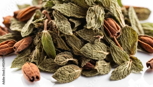  Freshly harvested herbs and spices ready for culinary delight