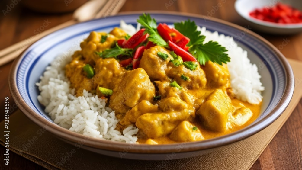 Delicious Thai cuisine ready to be savored Delicious Thai cuisine ready to be savored
