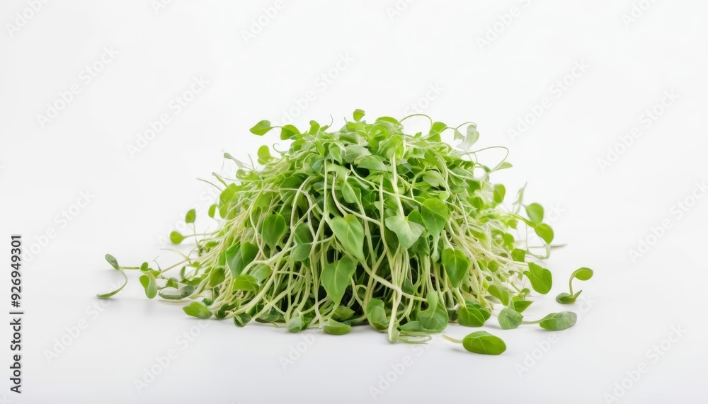  Freshly sprouted microgreens ready for culinary delight