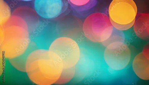  Vibrant bokeh for a lively atmosphere