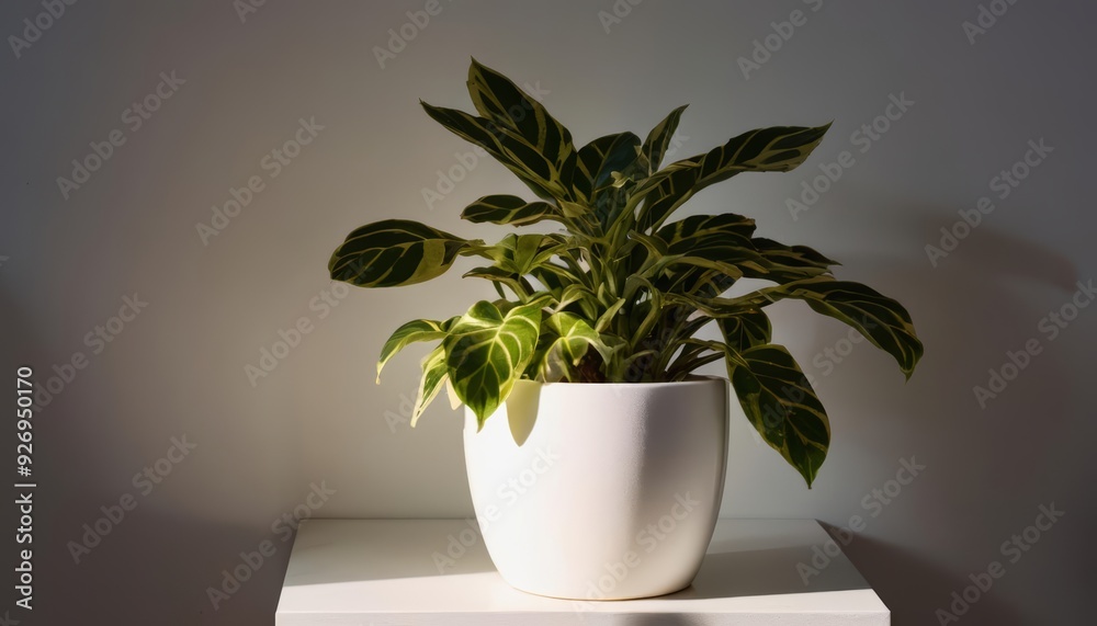  Bright and Beautiful  A Sunlit Indoor Plant