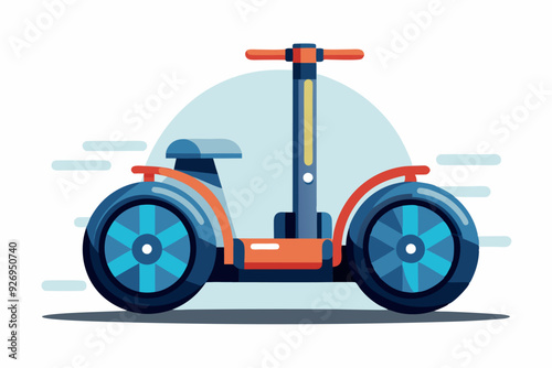 Modern Two-Wheeled Electric Self-Balancing Personal Transporter