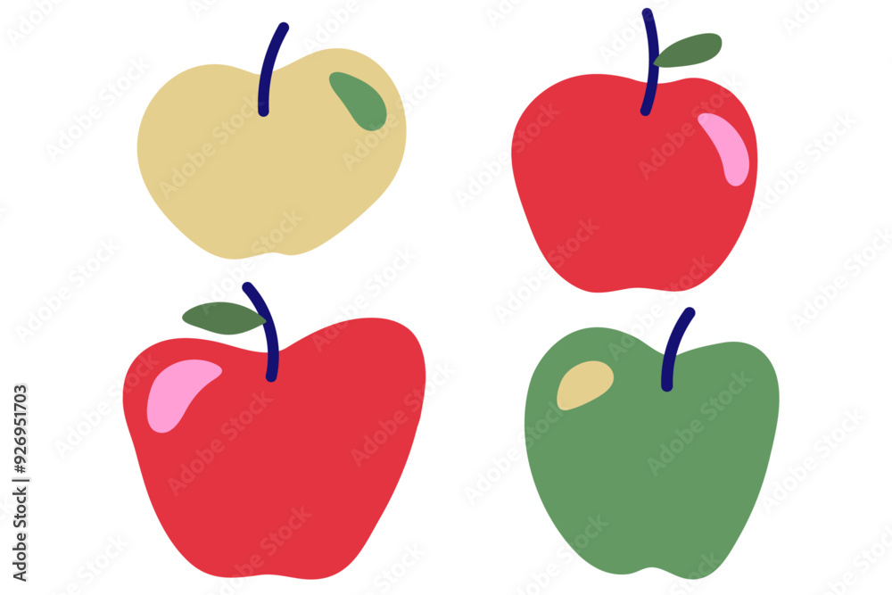 This is an illustration of an apple. This is an illustration of an apple.