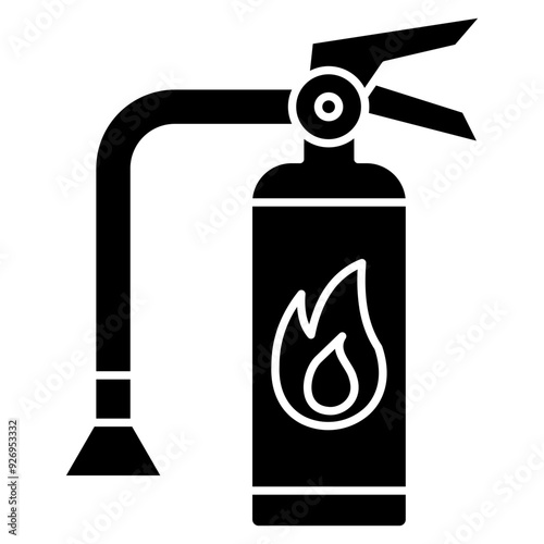 Fire Extinguisher Icon Element For Design